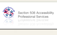 Section 508 Accessibility Professional Services